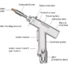 Pistola Di Saldatura Laser Raffreddata Ad Acqua - immagine 4